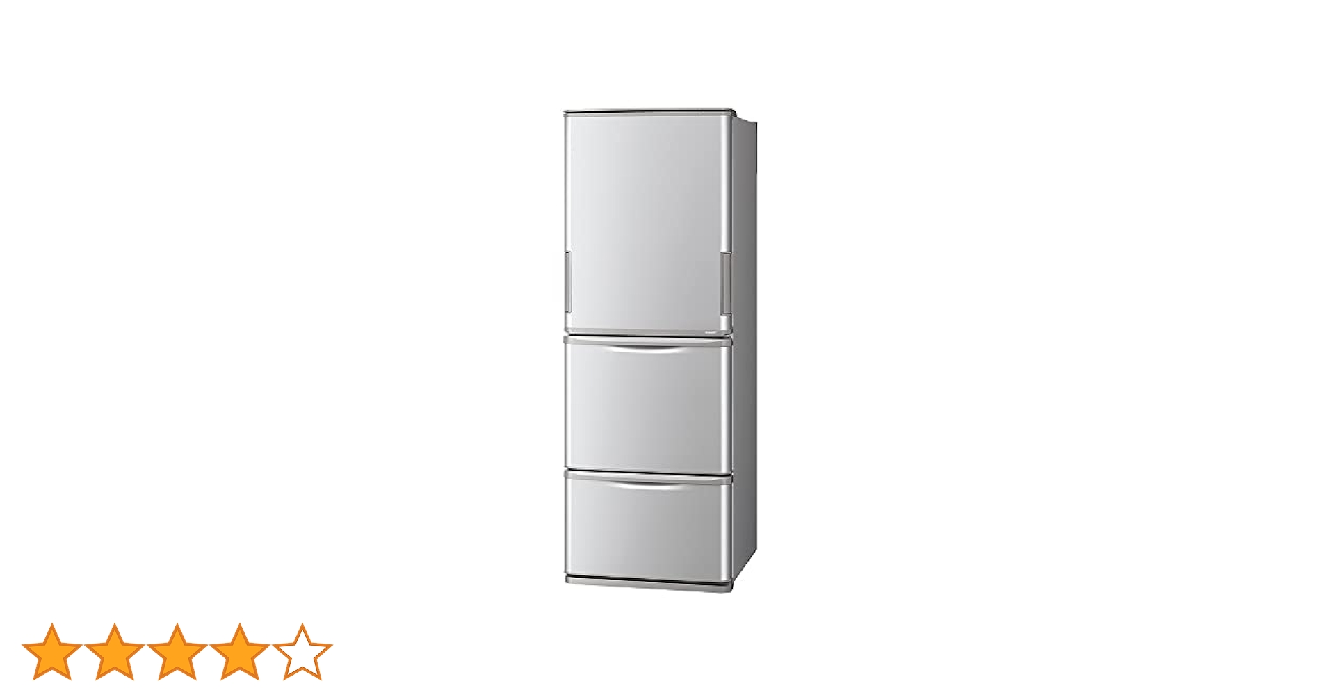 Amazon.co.jp: シャープ SHARP 冷蔵庫 SJ-W356J-S 350L 幅60.0cm